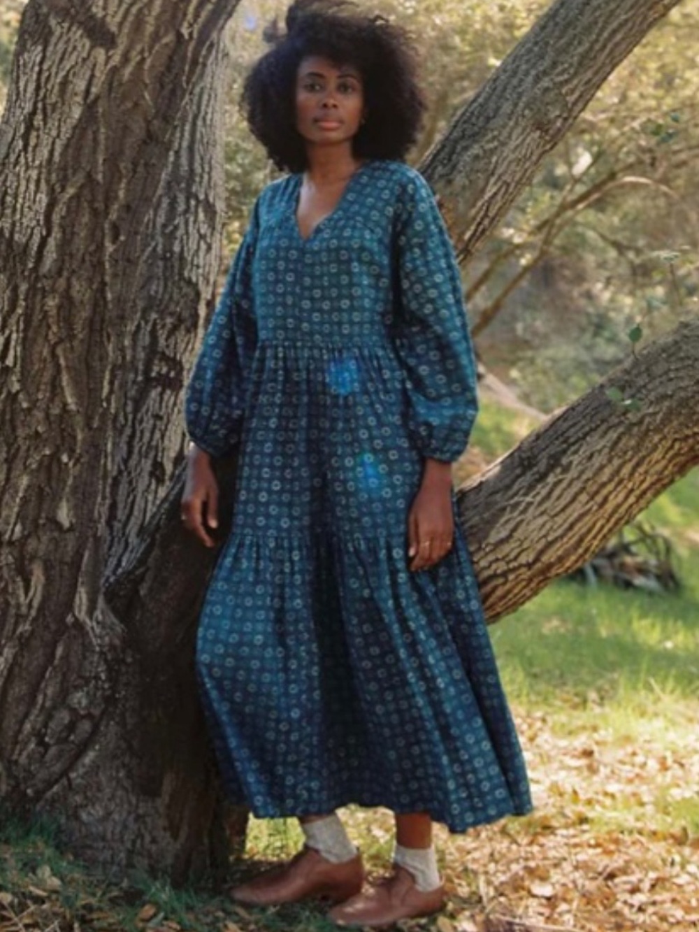 Christy Dawn The Allie Dress in Indigo